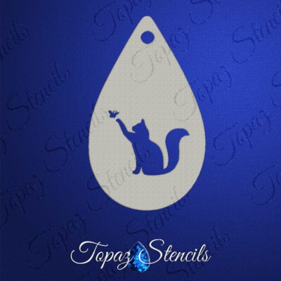 Topaz Stencil 0885